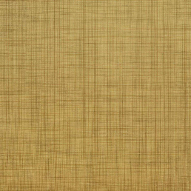 P/K Alena Plaid Tahiti Linen Style Polyester Fabric - Antique Gold Plaid, 9" Repeat (1 Yard)