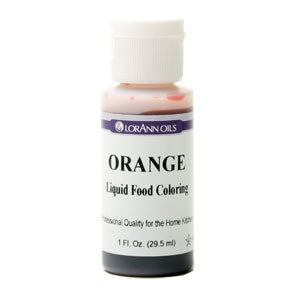 Orange Liquid Food Coloring - 1 Ounce