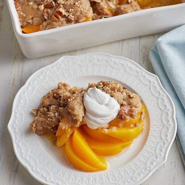 Hometown Provisions #10 Can Sliced Peaches in Light Syrup - 6/Case