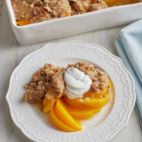 Hometown Provisions #10 Can Sliced Peaches in Light Syrup - 6/Case