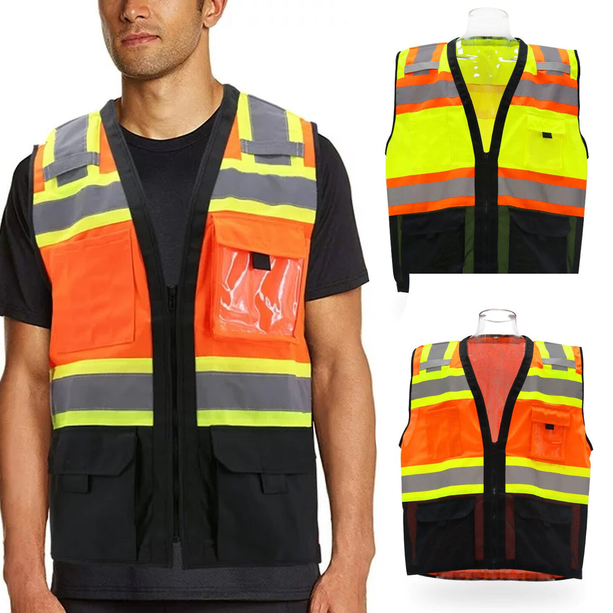 Contrast High Visibility Safety Vest | RADYAN®