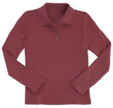 Girls Long Sleeve Polo T-shirt | RADYAN®