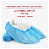 Juvale Pairs of Disposable Shoe Covers