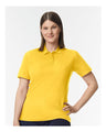 Gildan® Softstyle Women's Pique Short Sleeve Polo T-Shirt