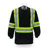 High Visibility Long Sleeve Crewneck Safety T-shirt