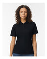 Gildan® Softstyle Women's Pique Short Sleeve Polo T-Shirt