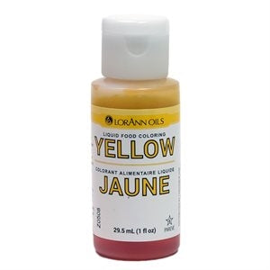 Yellow Liquid Food Coloring - 1 Ounce