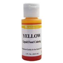 Yellow Liquid Food Coloring - 1 Ounce