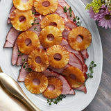 Hometown Provisions #10 Can Sliced Pineapple Rings in Natural Juice - 6/Case
