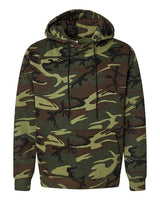 Camo Pullover Fleece Hoodie