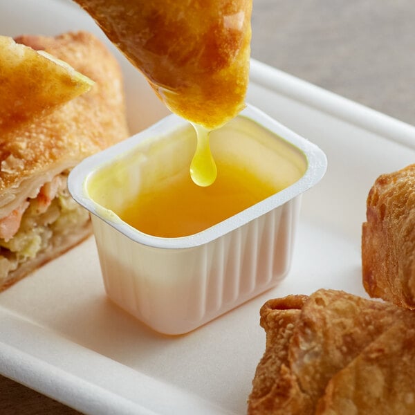 Sweet and Sour Sauce 1 oz. Portion Cup - 100/Case