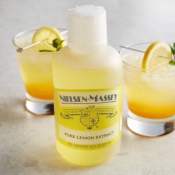 Nielsen-Massey 18 fl. oz. Pure Lemon Extract