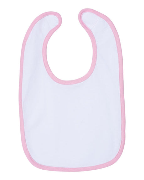 RADYAN® Infant Contrast Trim Premium Jersey Bib - 1004