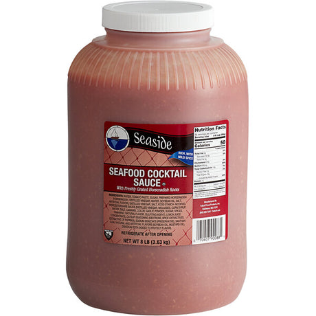 Tulkoff 8 lb. Seaside Cocktail Sauce - 4/Case