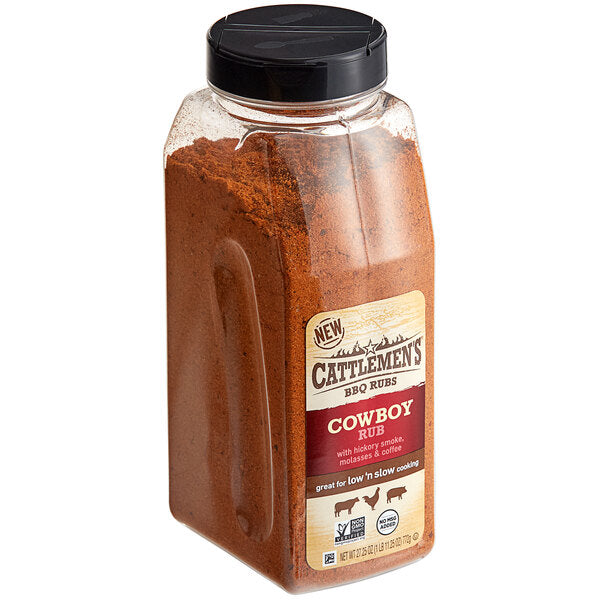 Cattlemen's Cowboy BBQ Rub 27.25 oz.