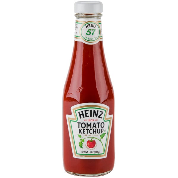 Heinz Ketchup 14 oz. Bottle - 24/Case