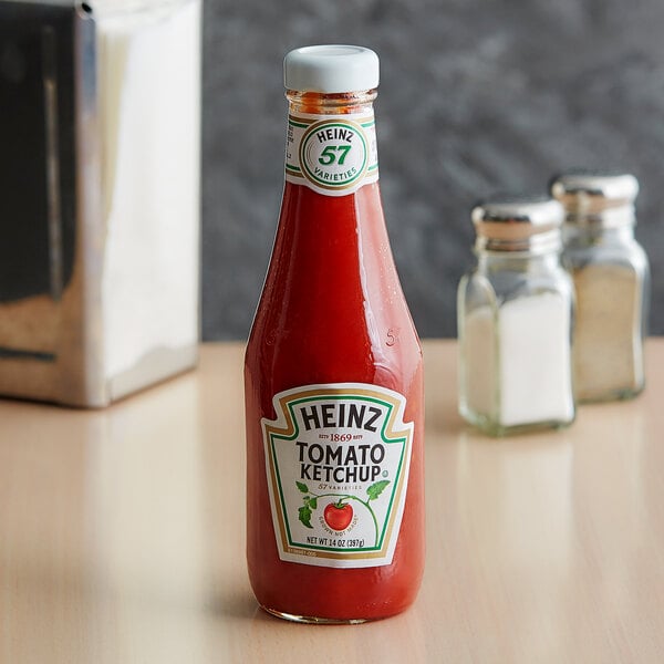 Heinz Ketchup 14 oz. Bottle - 24/Case