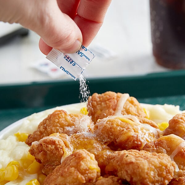 Salt Portion Packet 0.6 Gram - 3,000/Case