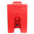 Cambro 1000LCDPL 10-Gallon Insulated Soup Container w/Plug, Hot Red