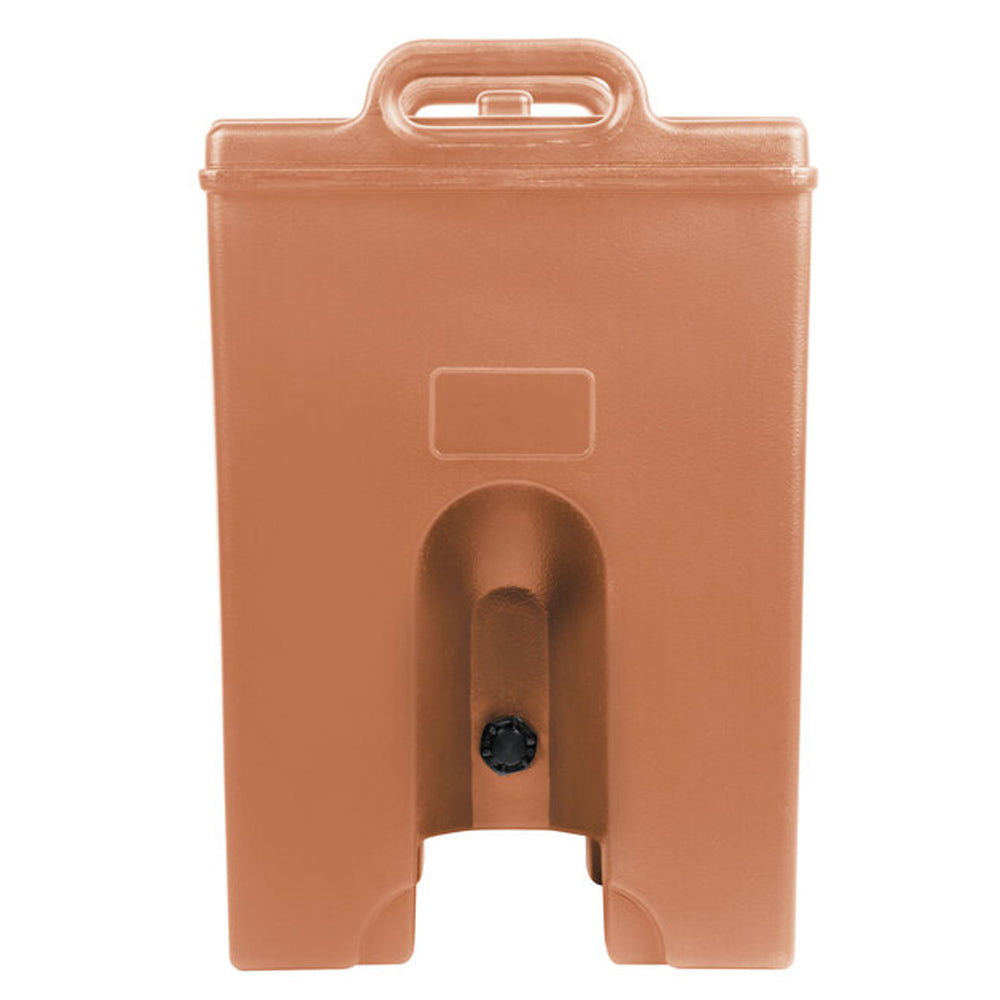 Cambro 1000LCDPL 10-Gallon Insulated Soup Container w/Plug, Coffee Beige