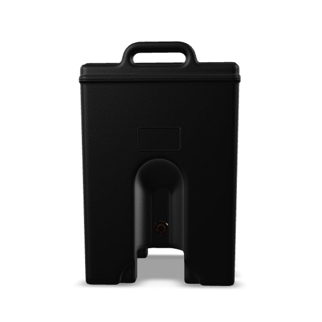 Cambro 1000LCDPL 10-Gallon Insulated Soup Container w/Plug, Black