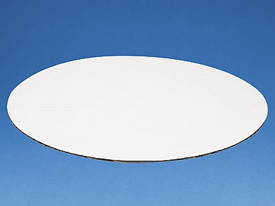 12" Round White Cake Pad