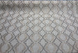 Barriester Natural Embroidered Polyester Fabric - Beige, Natural, 56" Width (1 Yard)