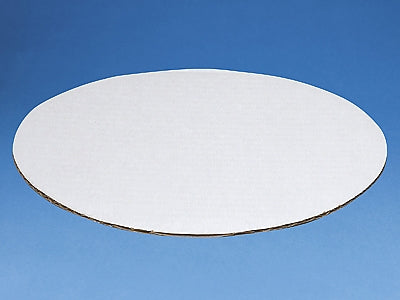 9" Round White Cake Pad
