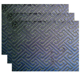 1 Yard Trident Cut Velvet Fabric