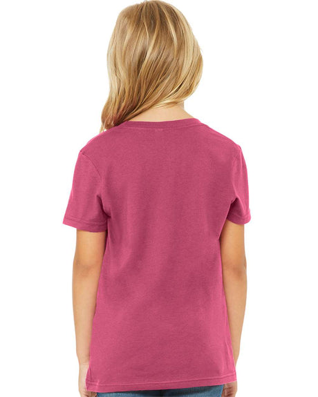 BELLA + CANVAS 3001Y 24 Pack : Youth Jersey Tee - 3001Y in Mustard