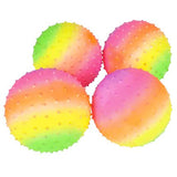 Inflatable Rainbow Knobby Balls