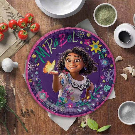 8 Ct. Disney’s Encanto Party Paper Dinner Plates