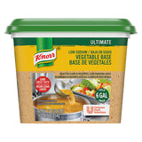 Knorr 1 lb. Ultimate Low Sodium Vegetable Bouillon Base - 6/Case