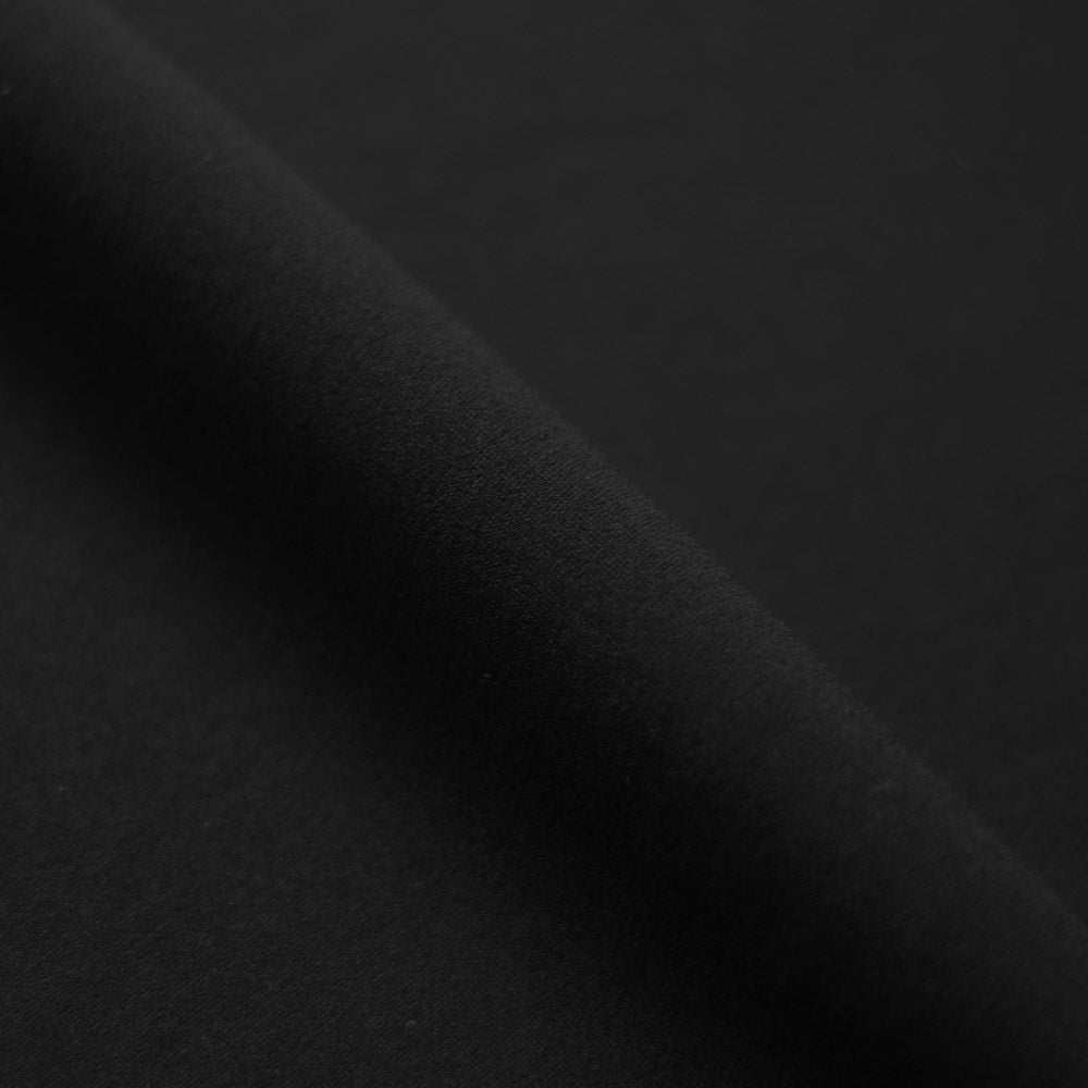 Ponte De Roma Premium Rayon Nylon Spandex Fabric - Jet Black/White/Red/Brown/Navy, Solid, 58/60" Width (1 Yard)