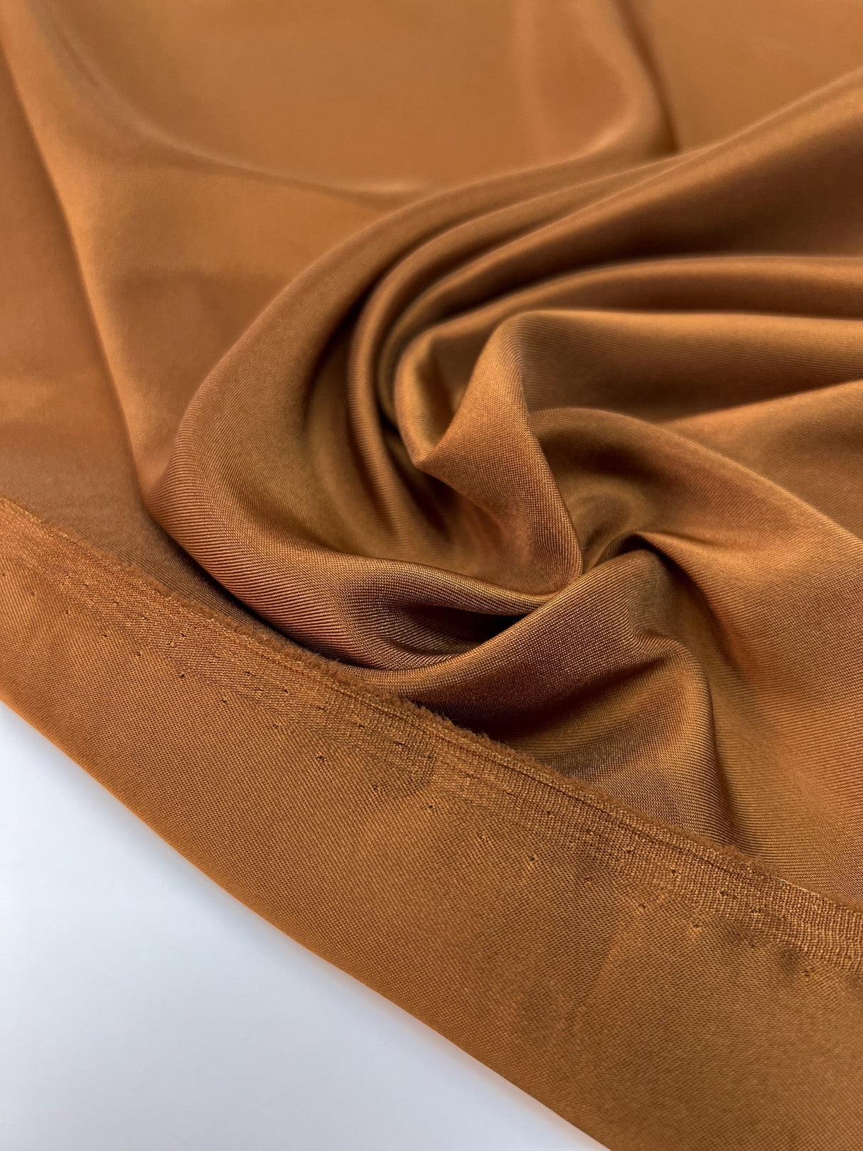 Stretch Lining Twill Brown Shade