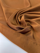 Stretch Lining Twill Brown Shade