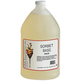 I. Rice 1 Gallon Neutral Sorbet Base - 4/Case