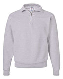 JERZEES Unisex Super Sweats NuBlend Quarter-Zip Cadet Collar Sweatshirt