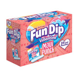 10.32 oz. Fun Dip Maui Punch Valentine Exchanges 24 Pc.