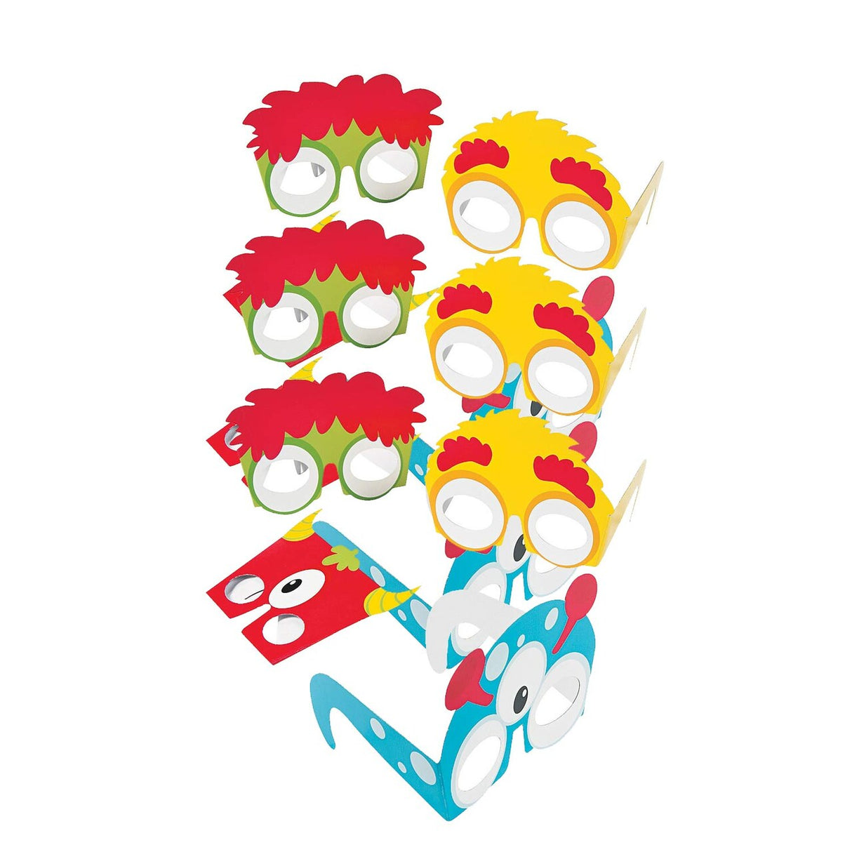 Monster Party Sunglasses – Set of 12