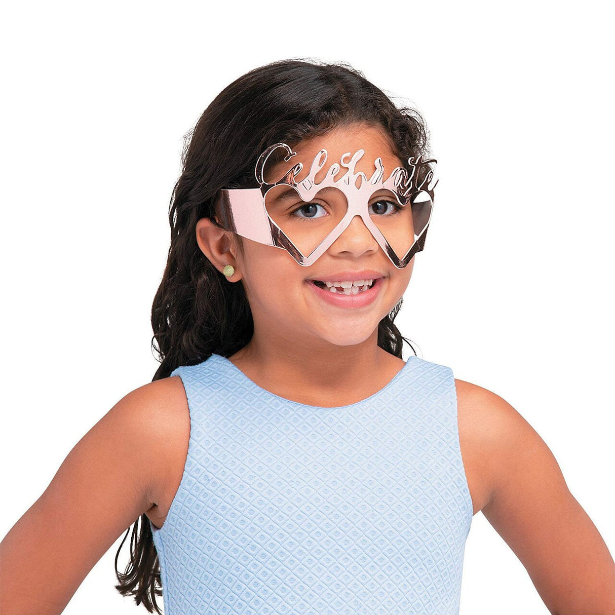 Rose Gold Foil Bridal Party Glasses – Set of 12