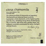 Steep Cafe By Bigelow Citrus Chamomile Tea Pyramid Sachets - 50/Case