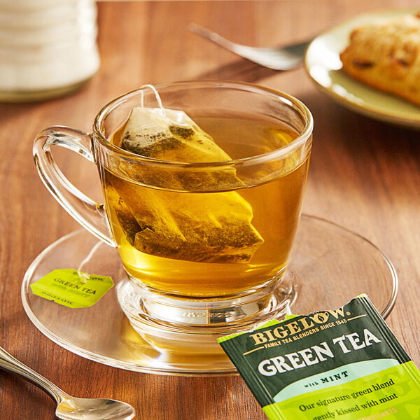 Bigelow Green Tea with Mint Tea Bags - 20/Box