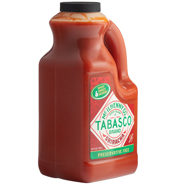 TABASCO® 64 fl. oz. Sriracha Hot Sauce - 2/Case