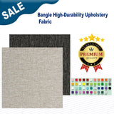 1 Yard Bangle High Durability Upholstery Fabric, 100% Polyester Heavy Duty Fabric for Home or Office