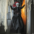 19 3/4" Hanging Doll with Red Hair Halloween Decoration