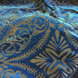 Burnout Stretch Velvet Fabric Lili Damask