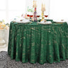 Seamless Round Gilded Marble Holland Velvet Tablecloth