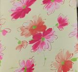 Yoryu Chiffon 1B998 Polyester Fabric - Yellow/Fuchsia, 58/60" Width (1 Yard)