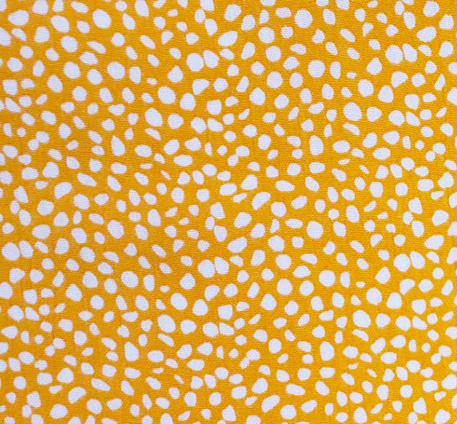 Rayon Crinkle 1D1046 100 Percent Rayon Fabric - Mustard/Ivory Crinkle, 50/52" Width